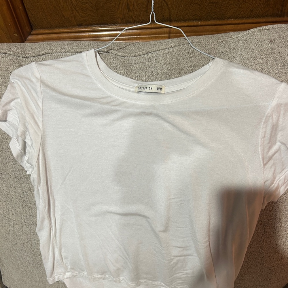 Cotton On Classic White Short Sleeve Baby Tee